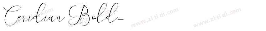 Ceridian Bold字体转换